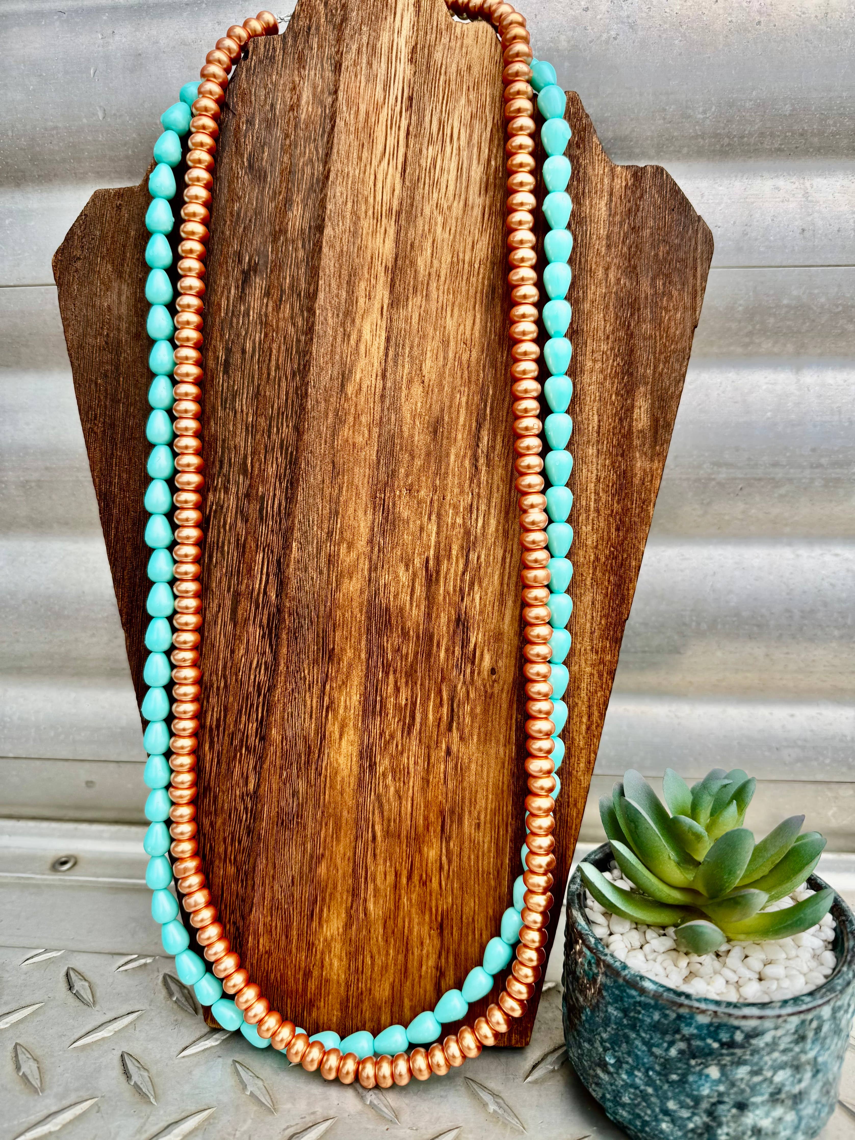 Long Pearl Necklace