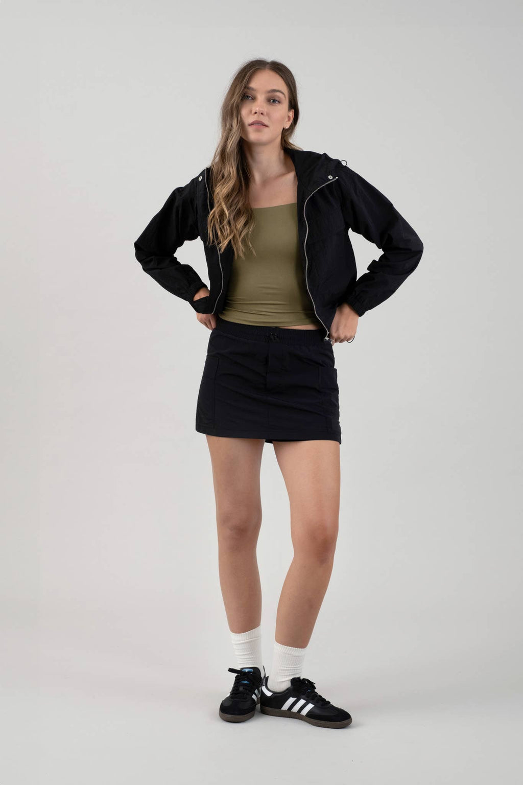 Zip Up Windbreaker