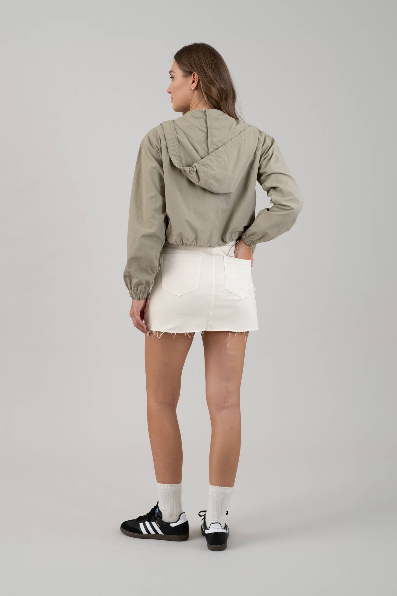 Zip Up Windbreaker