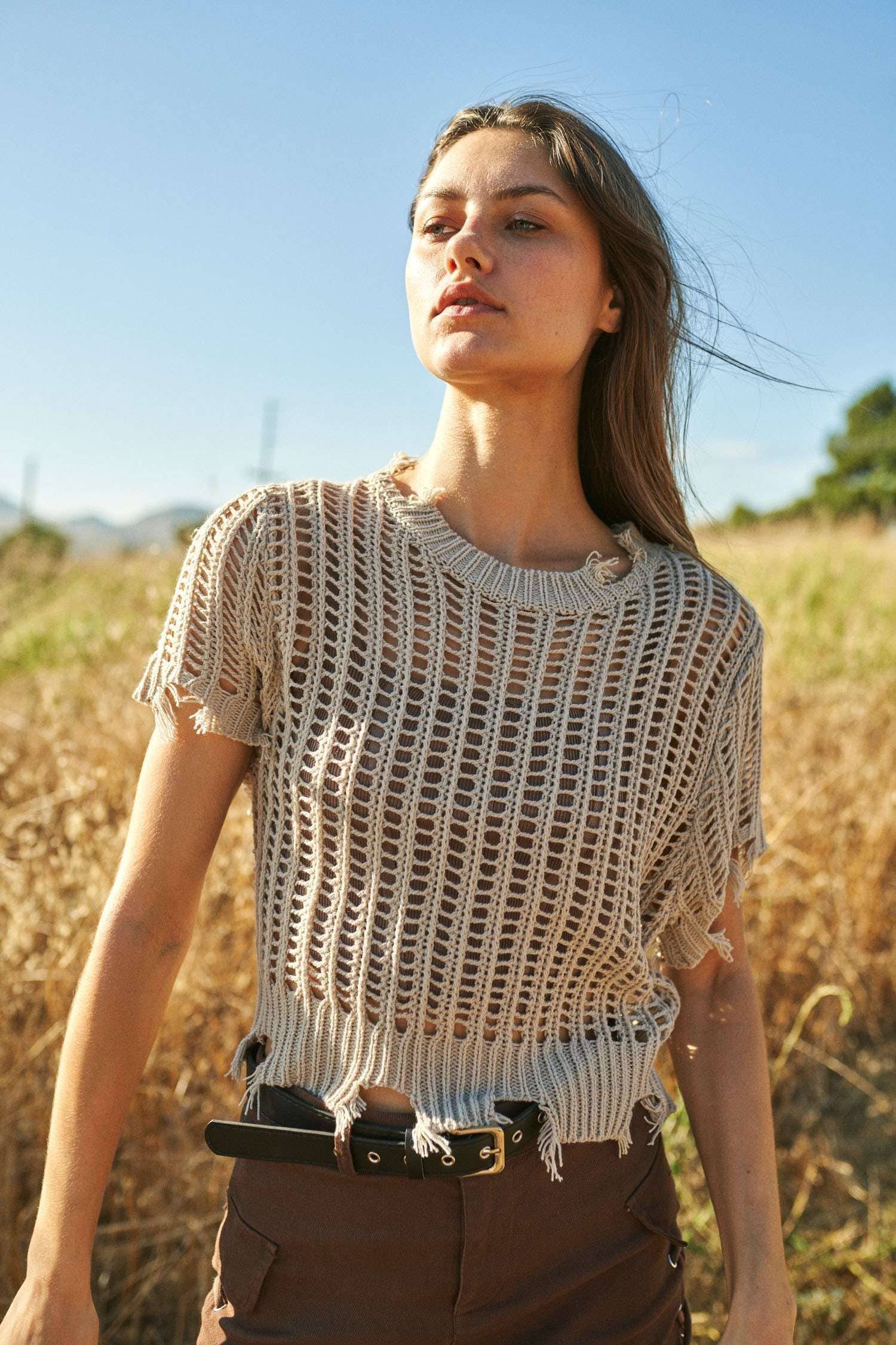 Crochet Cover Up Top