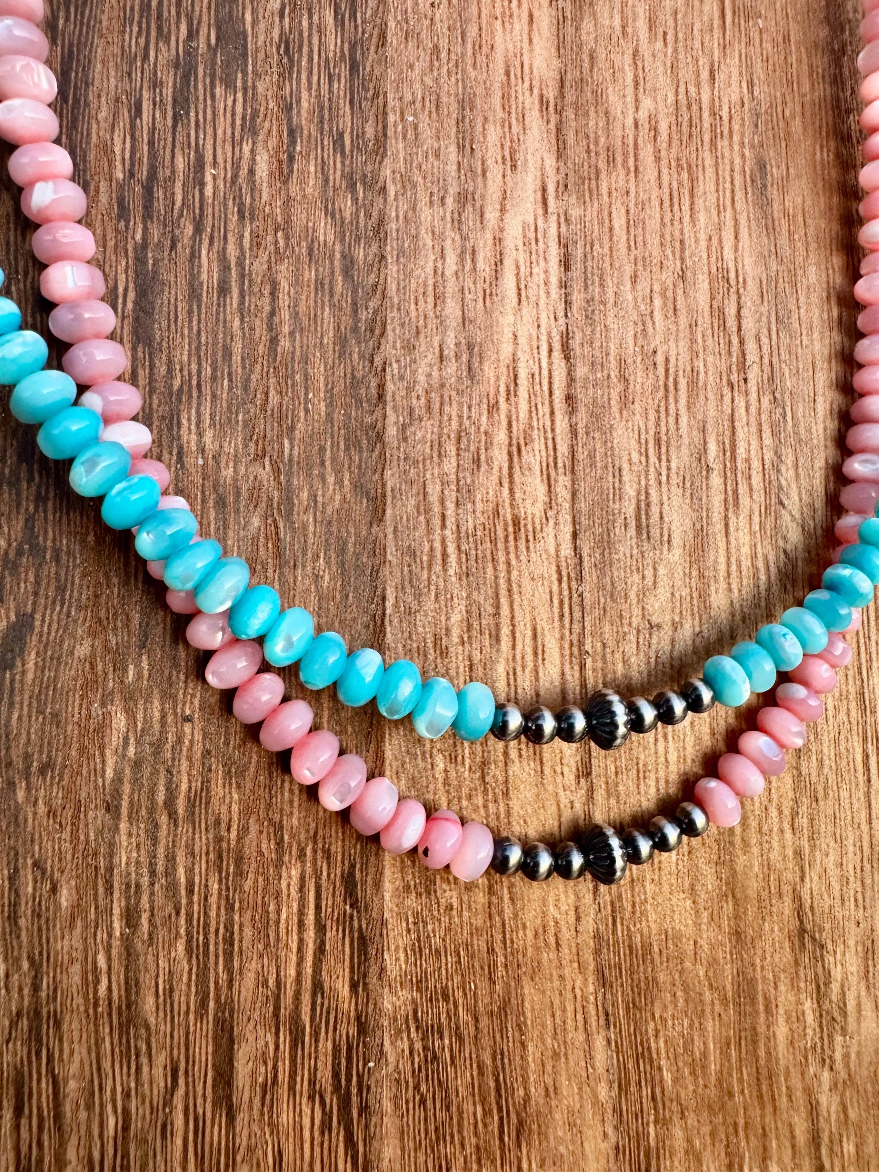 Mother of Pearl Necklace Navajo Pearl