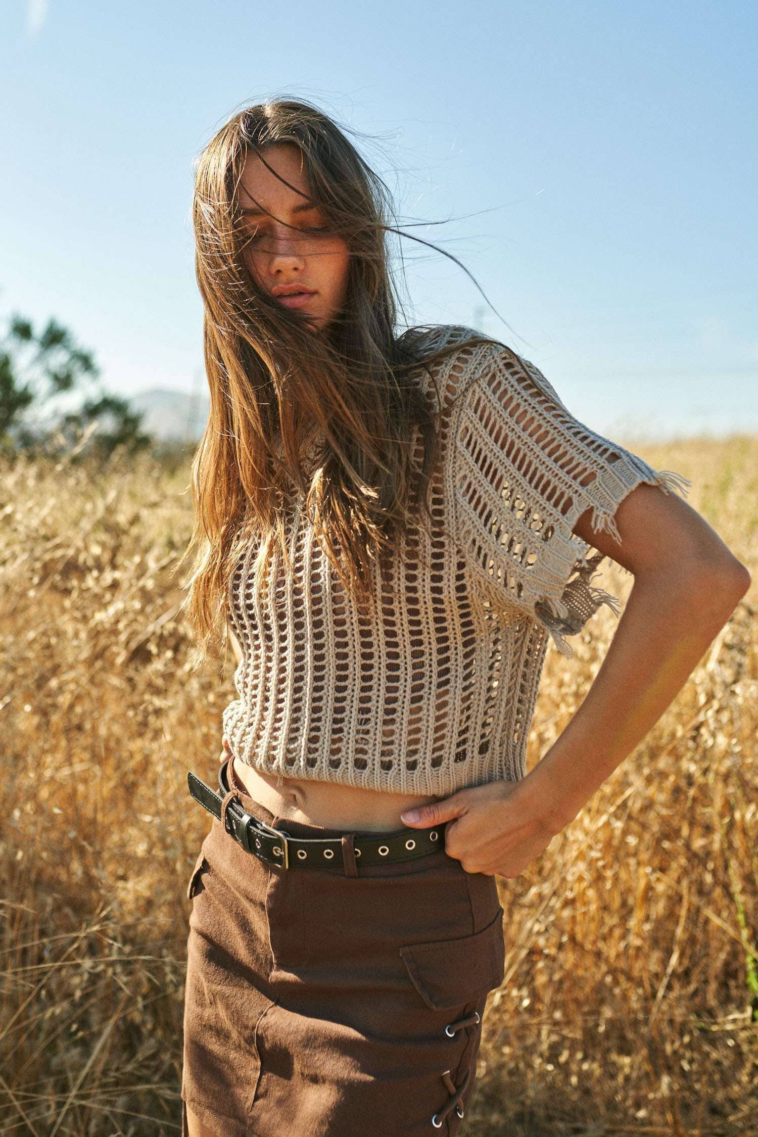Crochet Cover Up Top