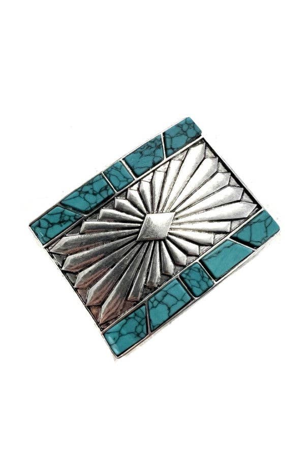Belt Buckle Turquiose