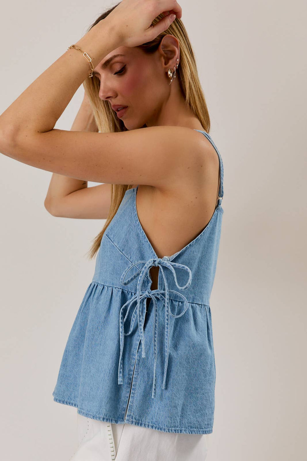 Light Weight Denim Tank