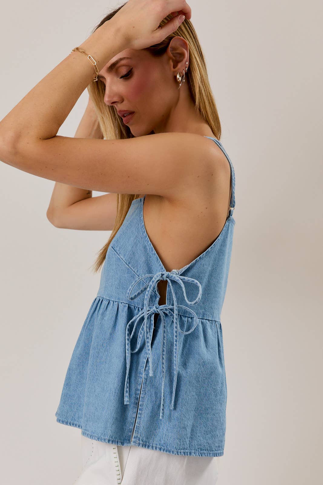 Light Weight Denim Tank
