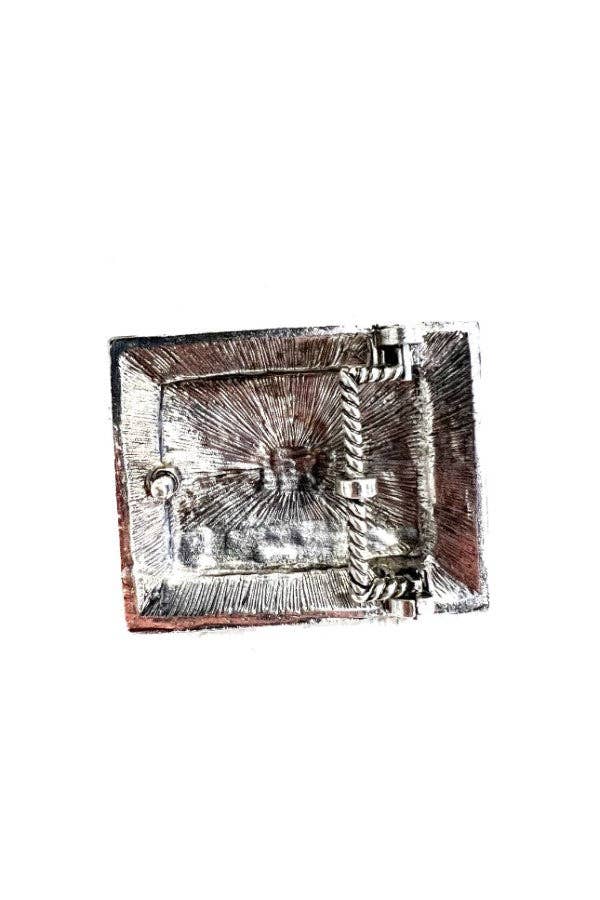 Western Concho Belt Buckle