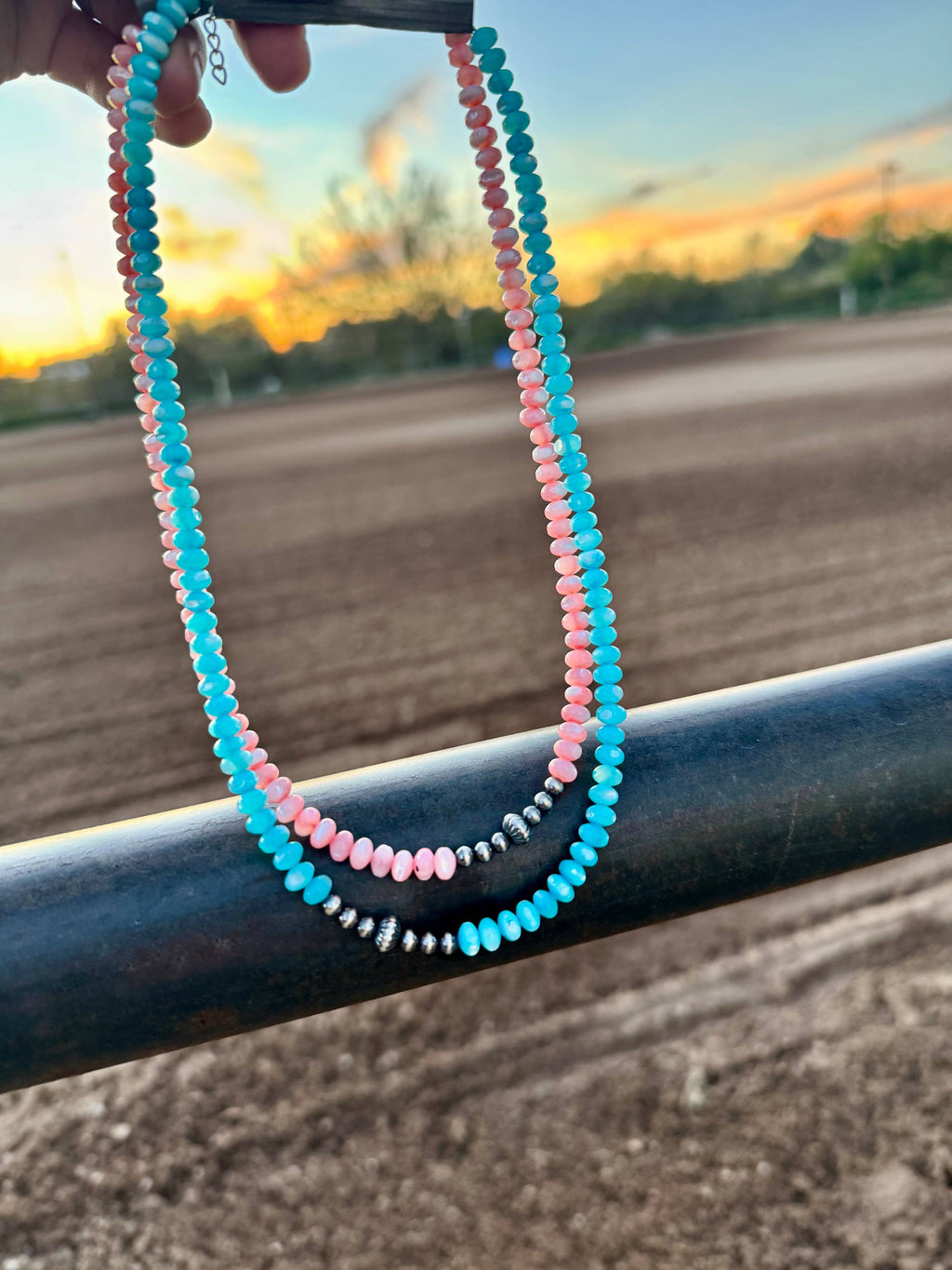 Mother of Pearl Necklace Navajo Pearl