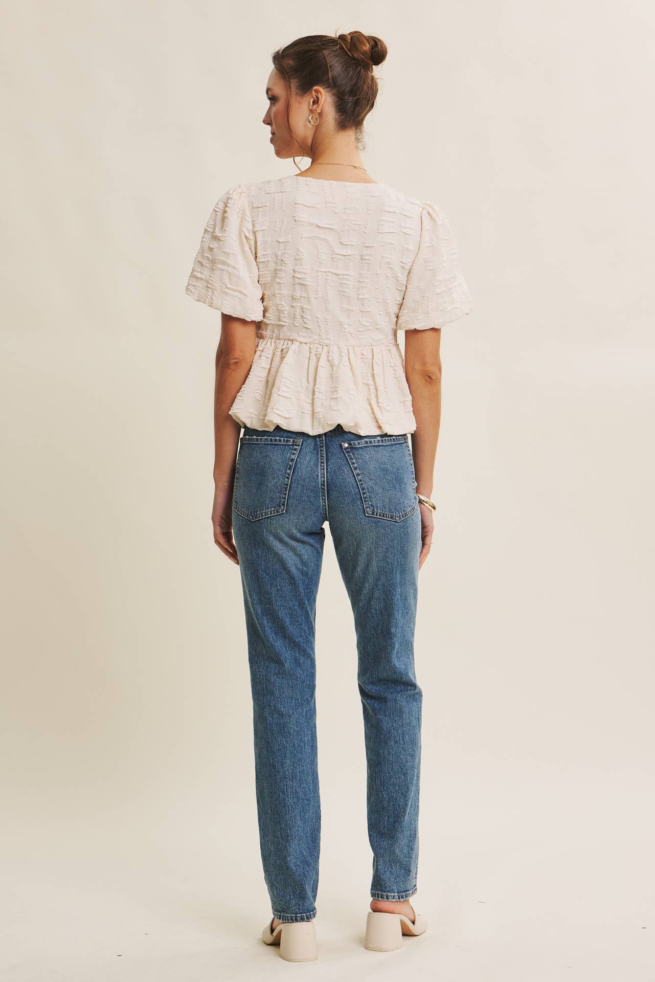 Bubble Babydoll Blouse