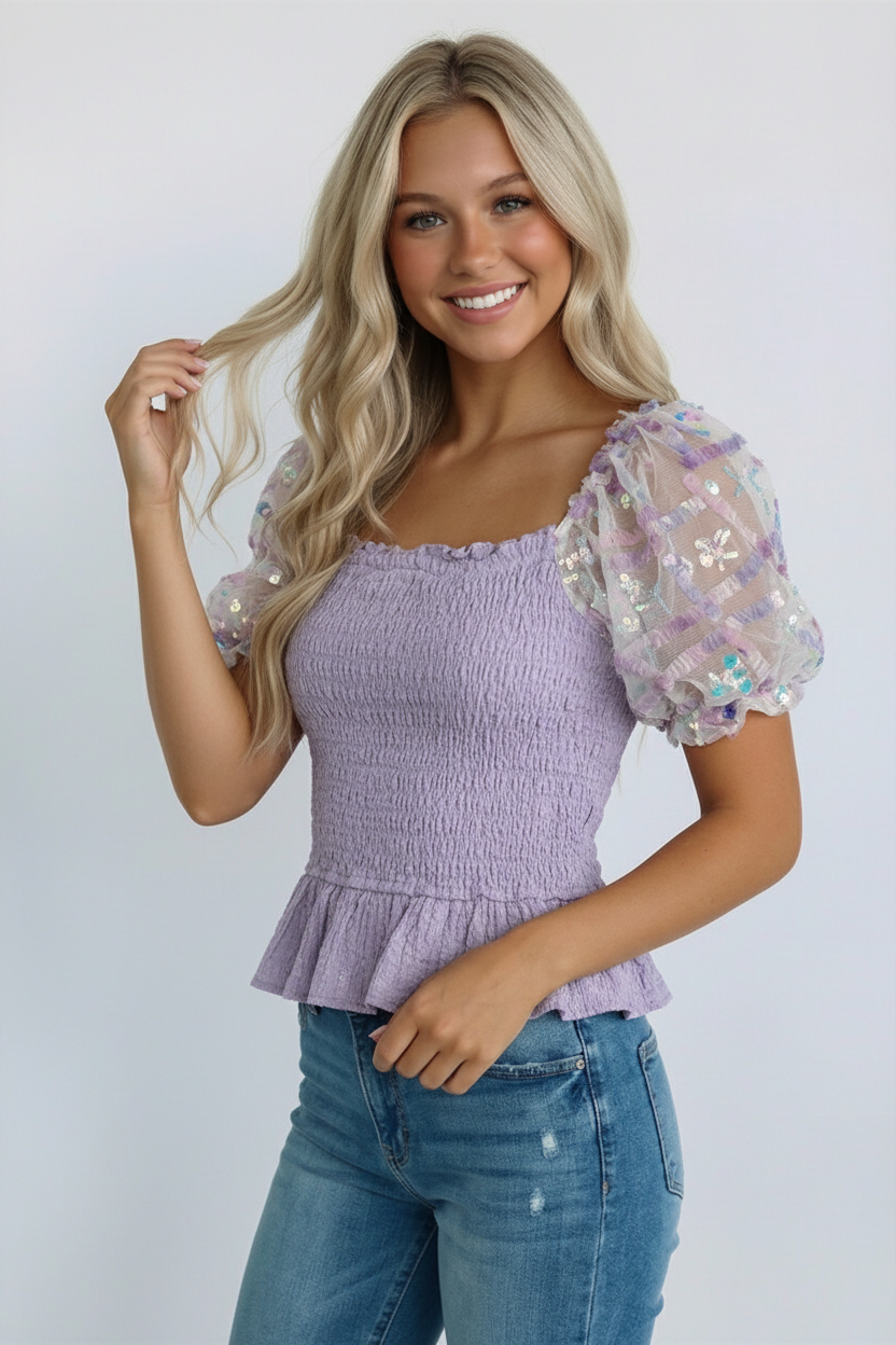 Sequin Top