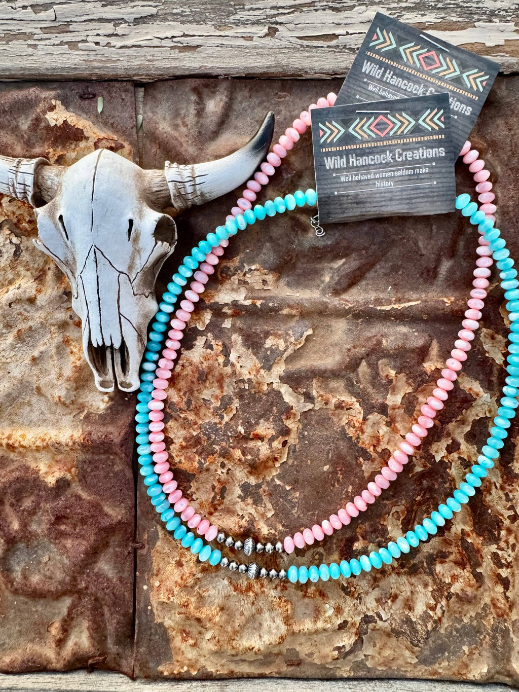 Mother of Pearl Necklace Navajo Pearl