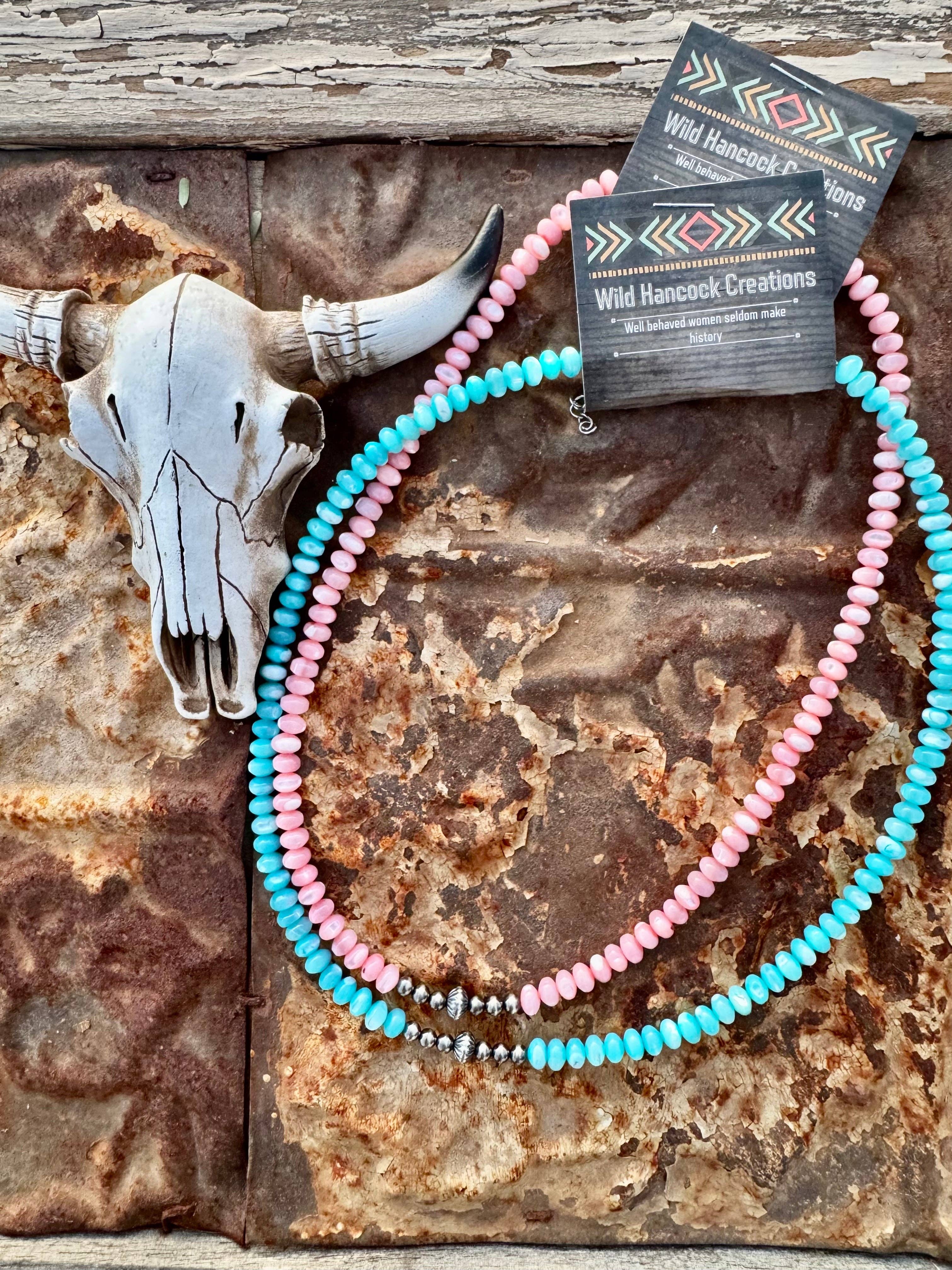 Mother of Pearl Necklace Navajo Pearl