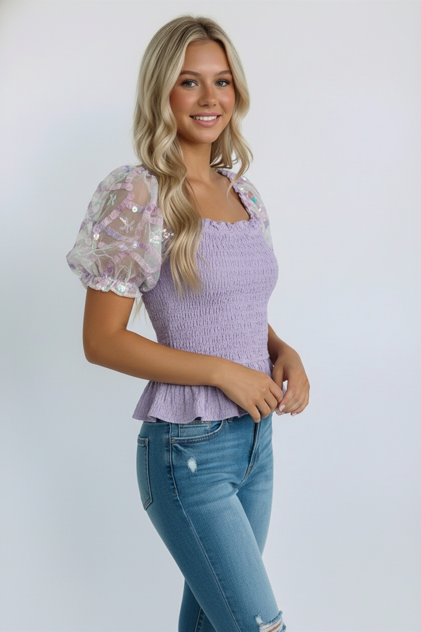 Sequin Top