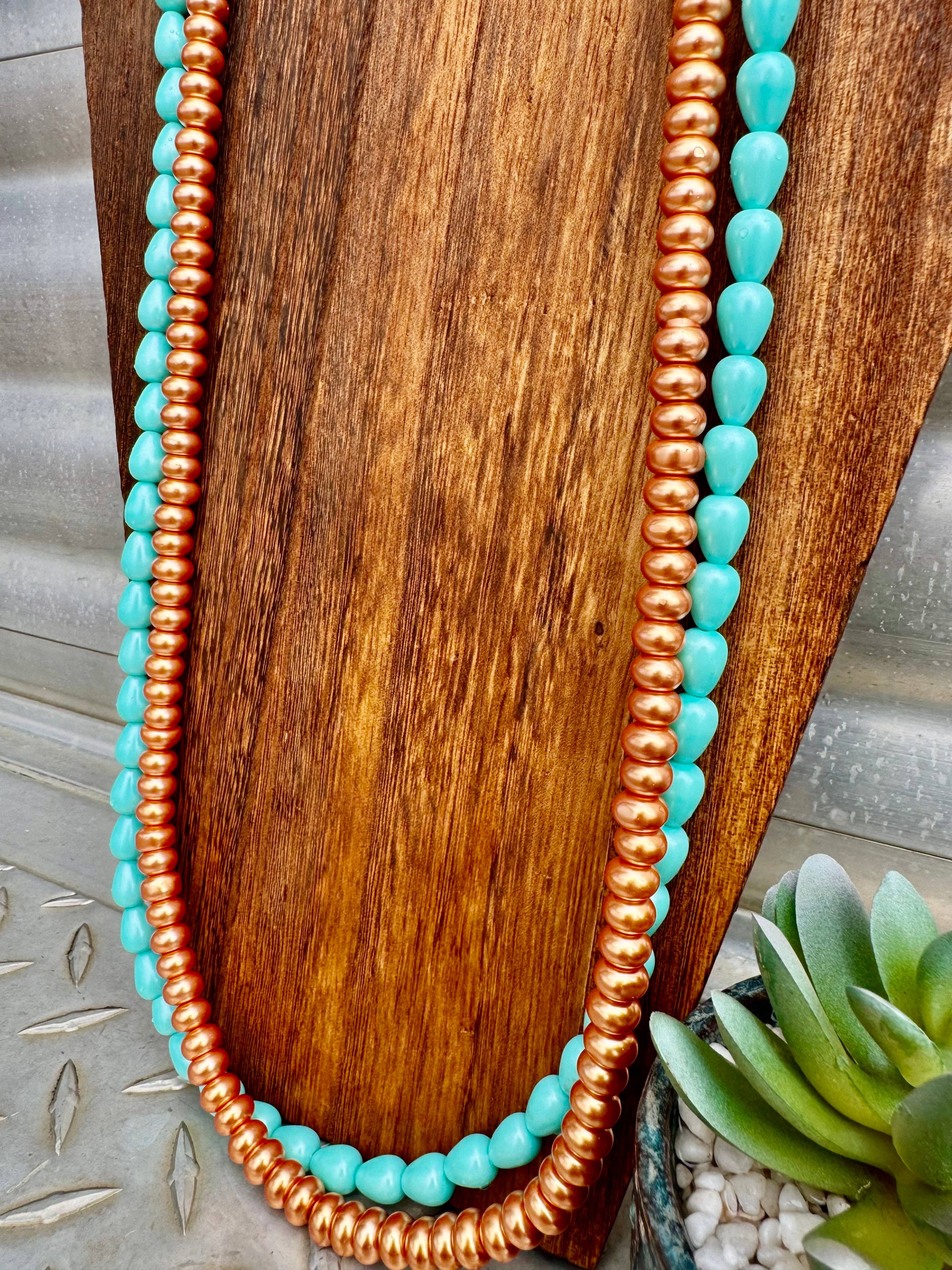 Long Pearl Necklace