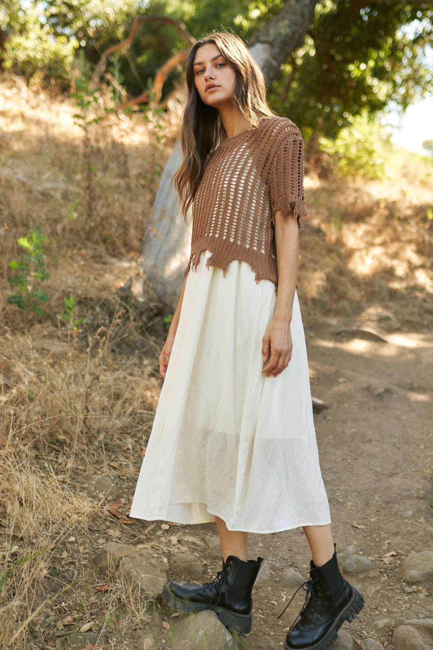 Crochet Cover Up Top