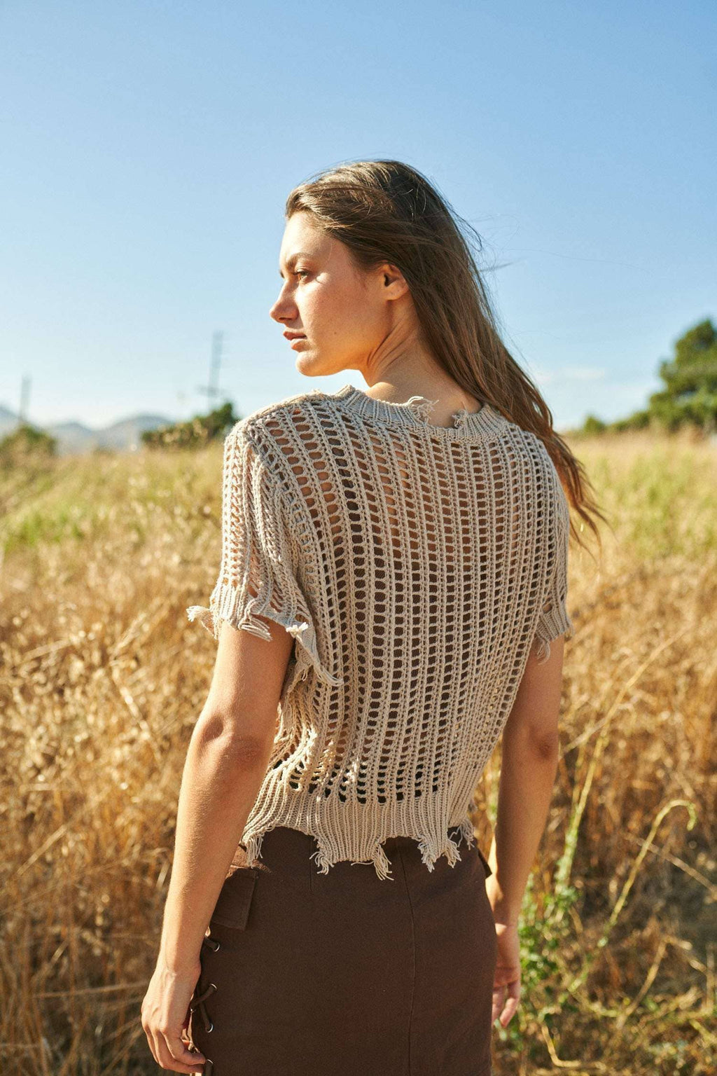 Crochet Cover Up Top