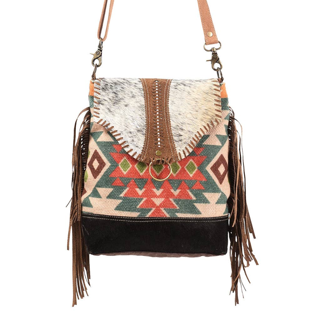 Messenger Upcycled Canvas Ladies Bag