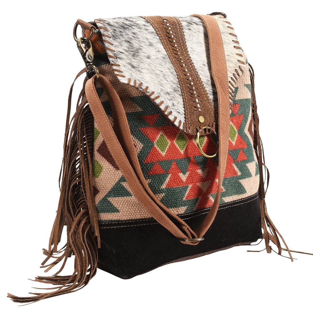 Messenger Upcycled Canvas Ladies Bag