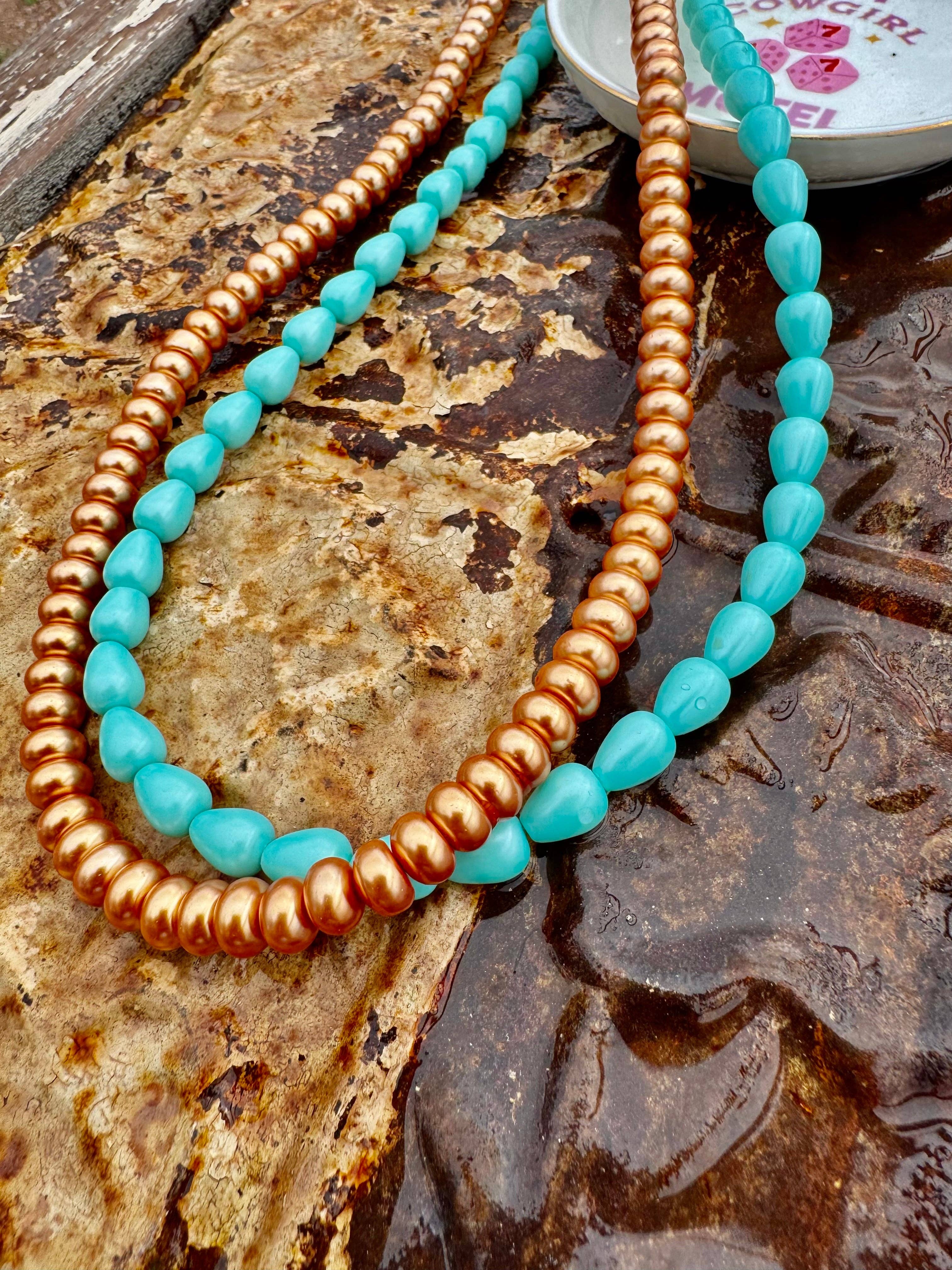Long Pearl Necklace