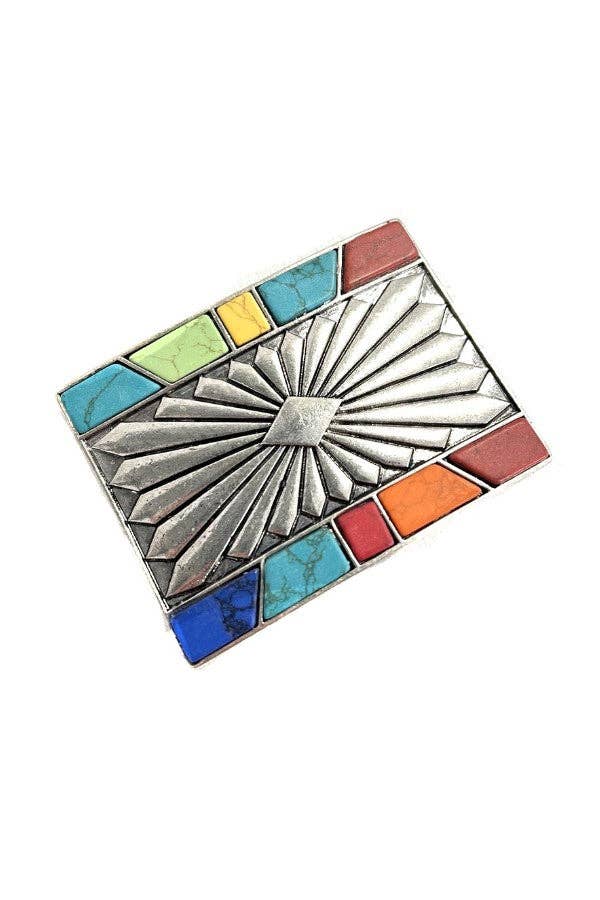 Belt Buckle Turquiose
