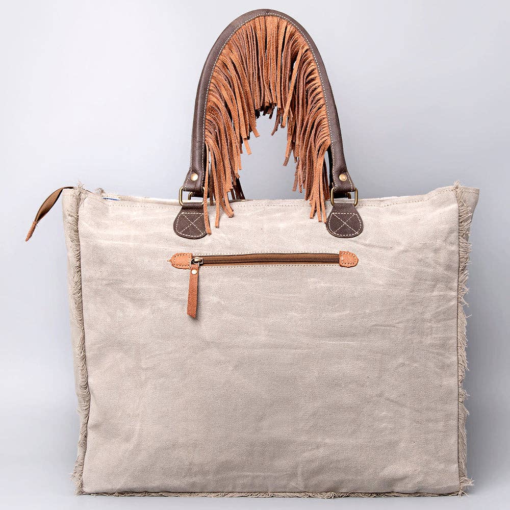 Weekender Upcycled Canvas Ladies Bag
