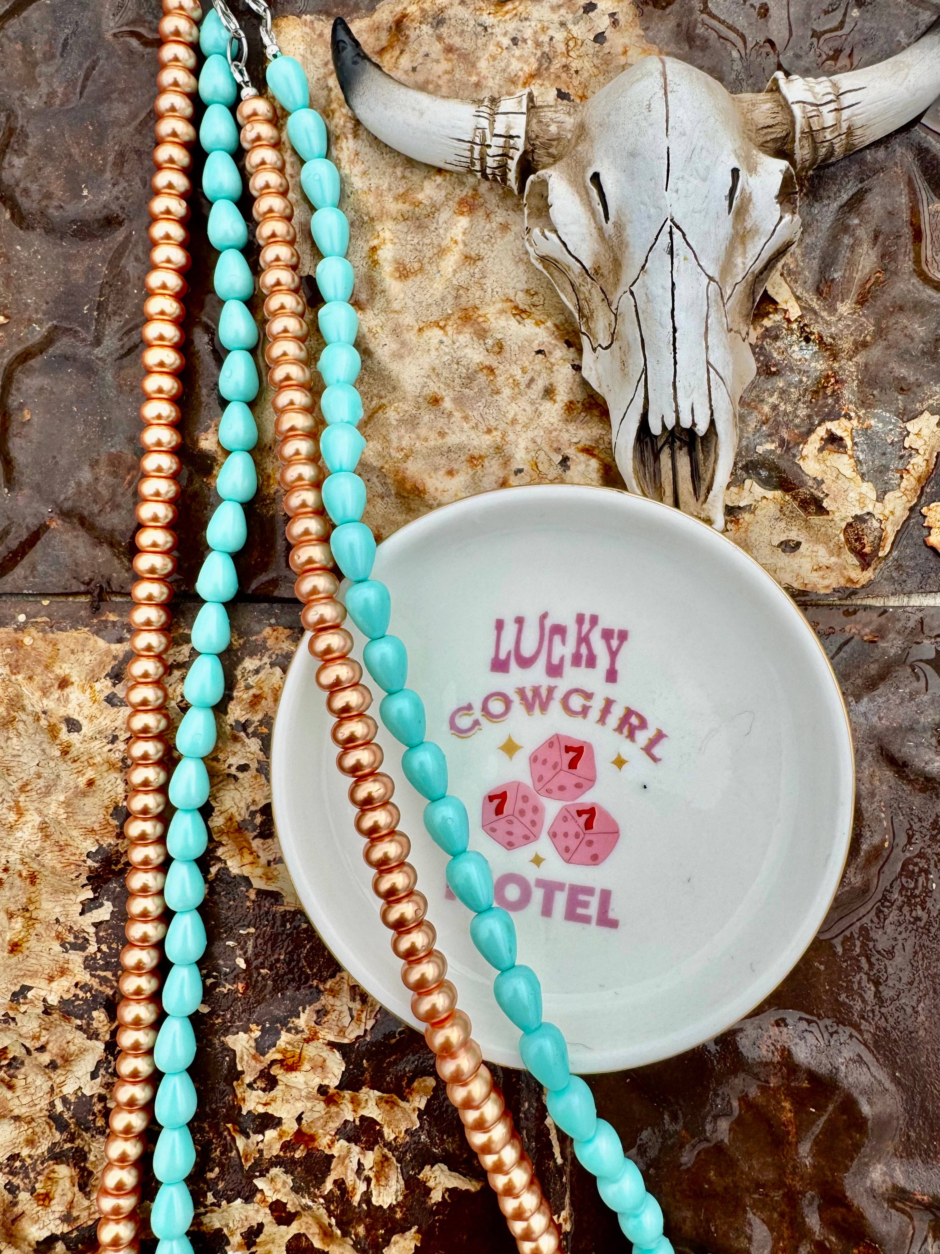 Long Pearl Necklace