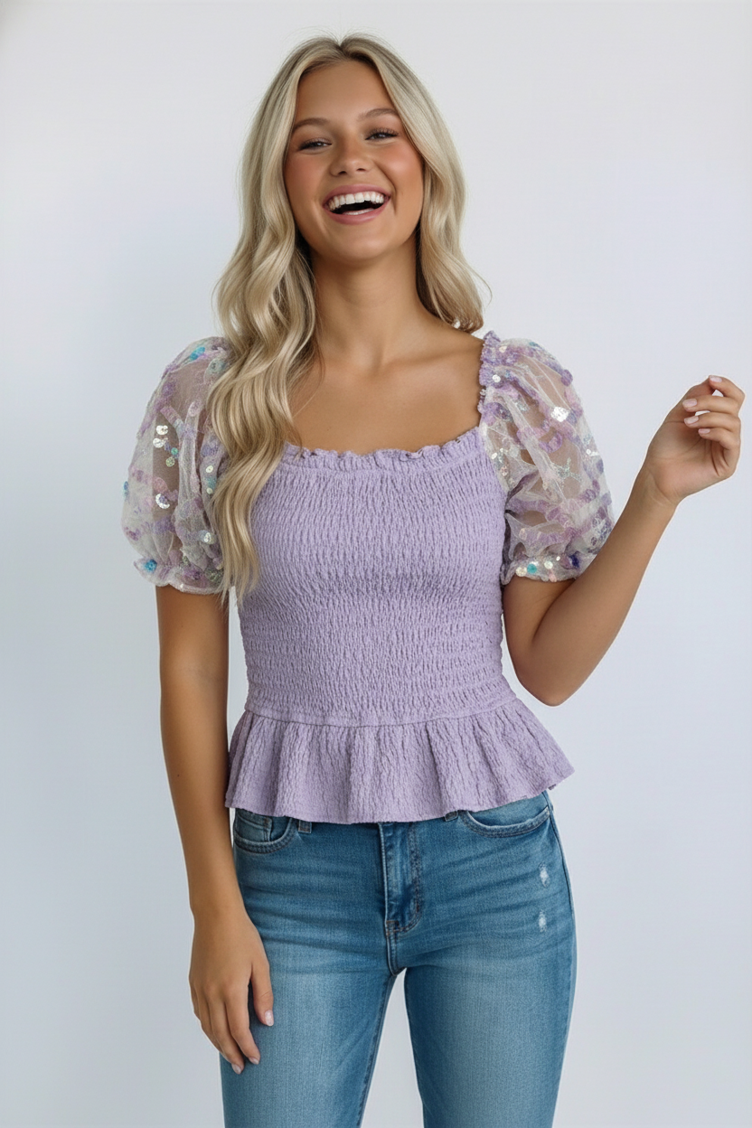 Sequin Top