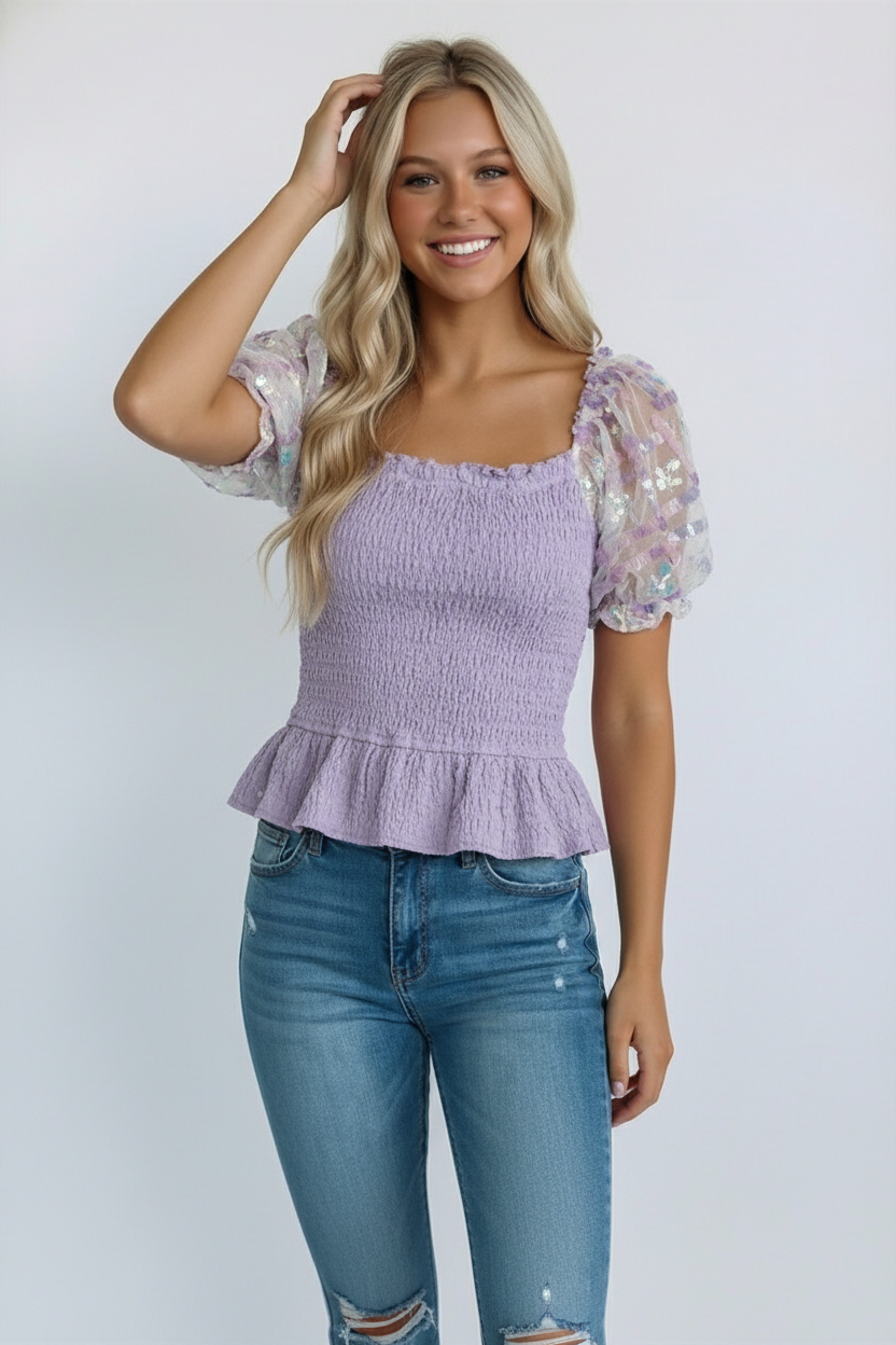 Sequin Top