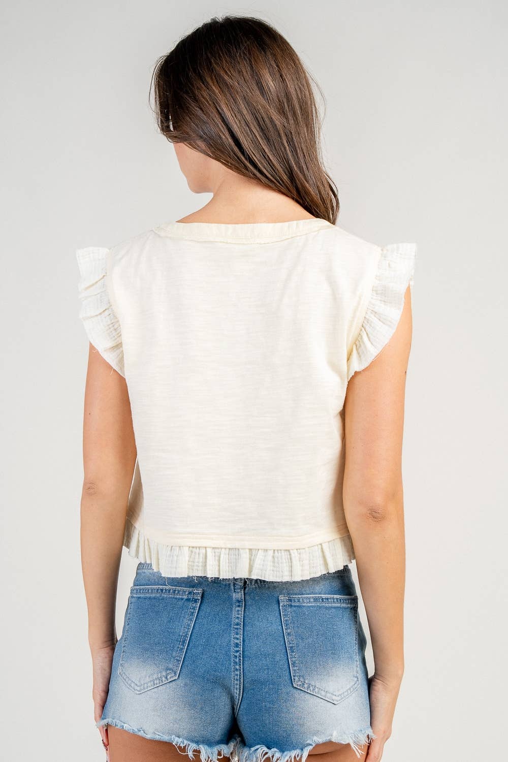 Basic Ruffle Top