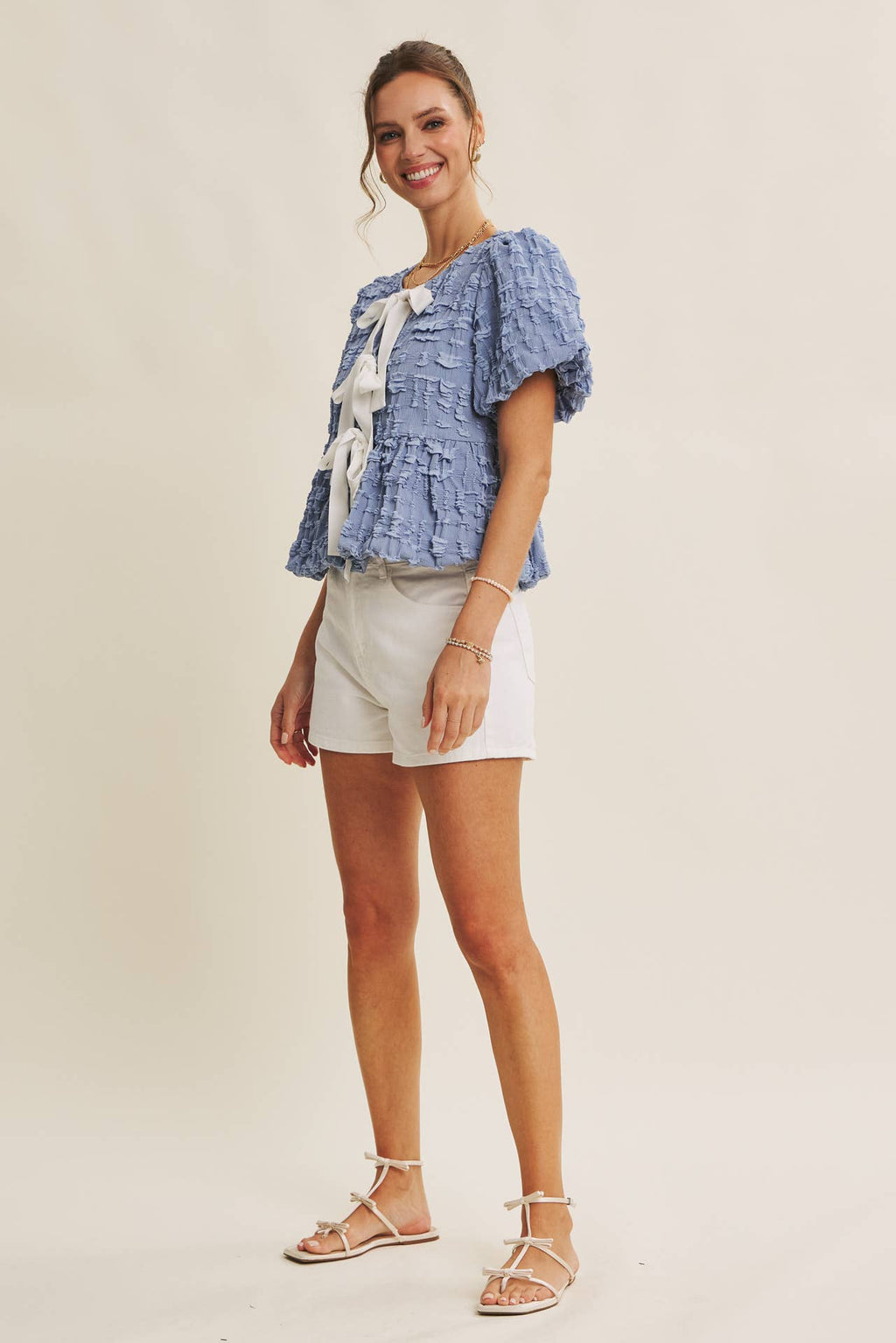 Bubble Babydoll Blouse
