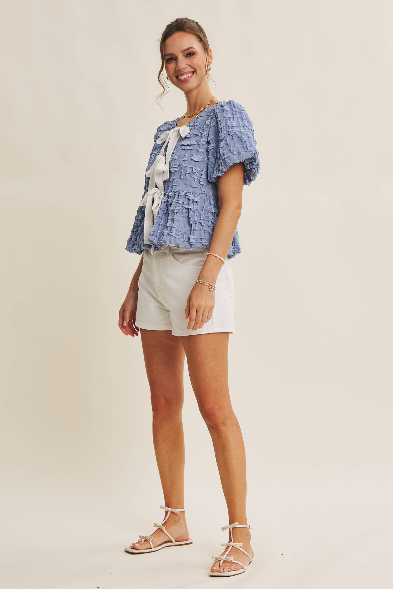 Bubble Babydoll Blouse