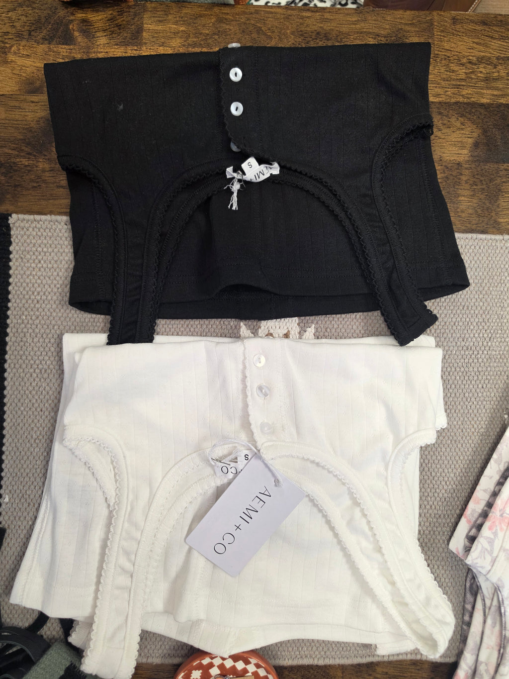 Button Front Cami Tank