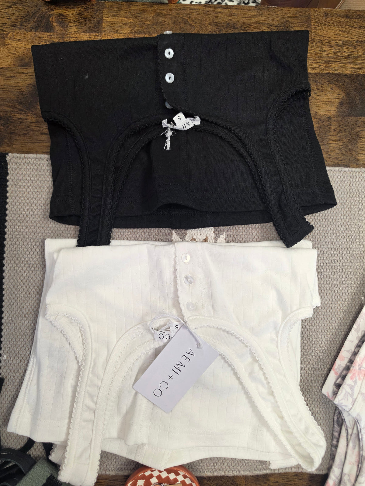 Button Front Cami Tank