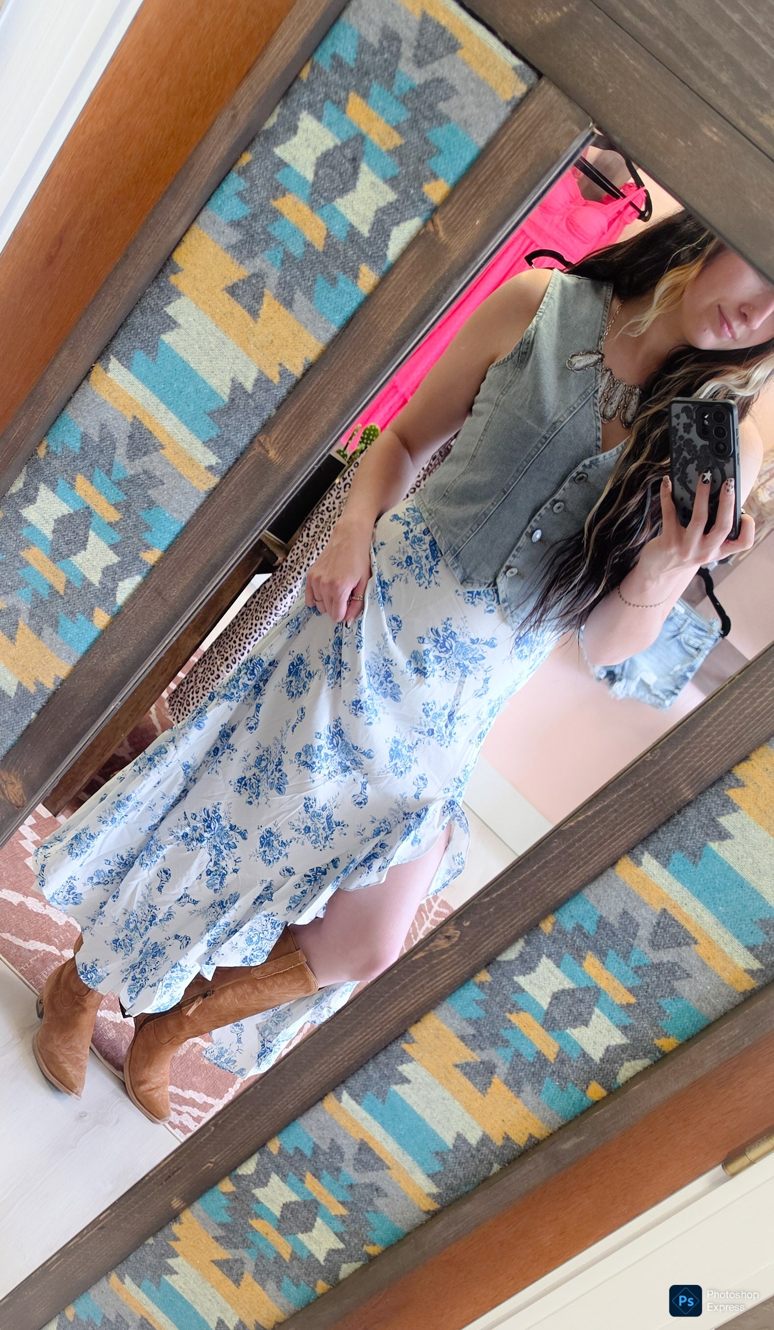 Floral Maxi Skirt