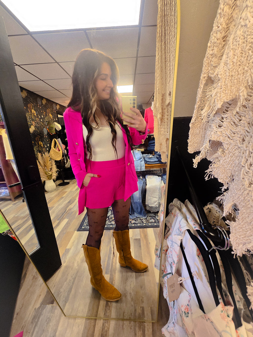 Pink Blazer